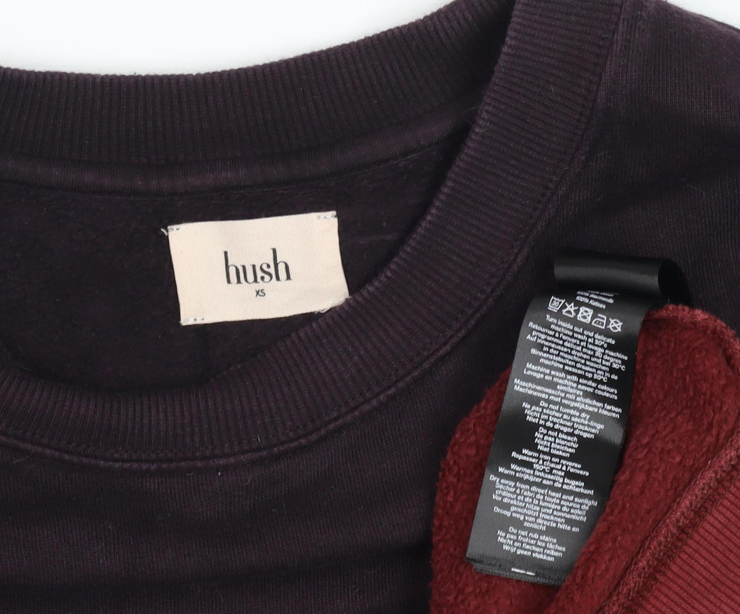 Hush XS Multicoloured Pullover Sweatshirt Unisex