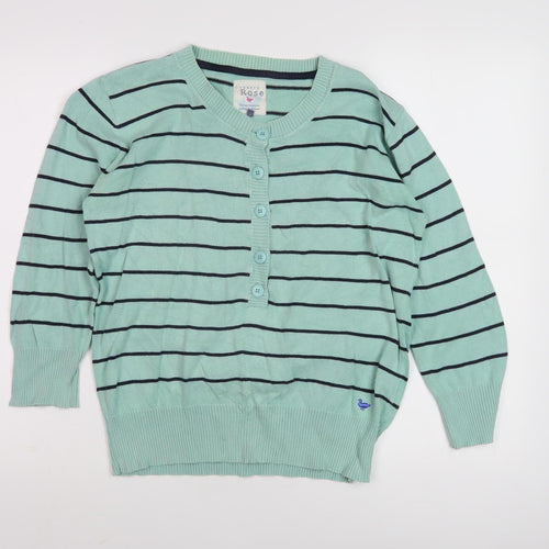 Country Rose Women's Green Cardigan - Size L