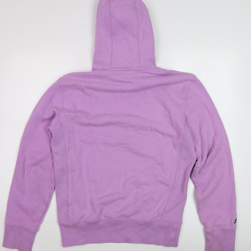 Superdry Unisex XS Purple Pullover Hoodie Long Sleeve