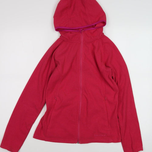 Peter Storm Women's Red Full Zip Hoodie Size 10