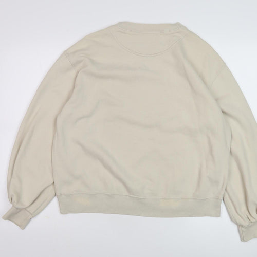 Abercrombie & Fitch Women’s Beige Paris Sweatshirt M