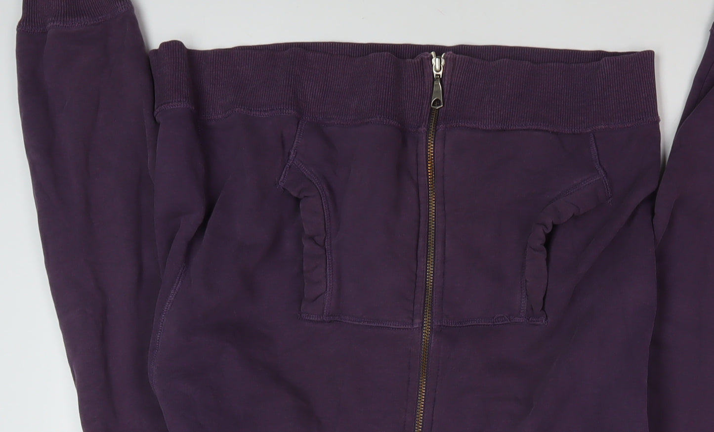Fat Face Women's Purple Full Zip Hoodie Size 14