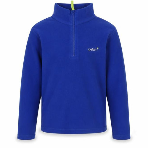 Gelert Boys' Blue Fleece Sweatshirt, 11-12Y, 1/2 Zip