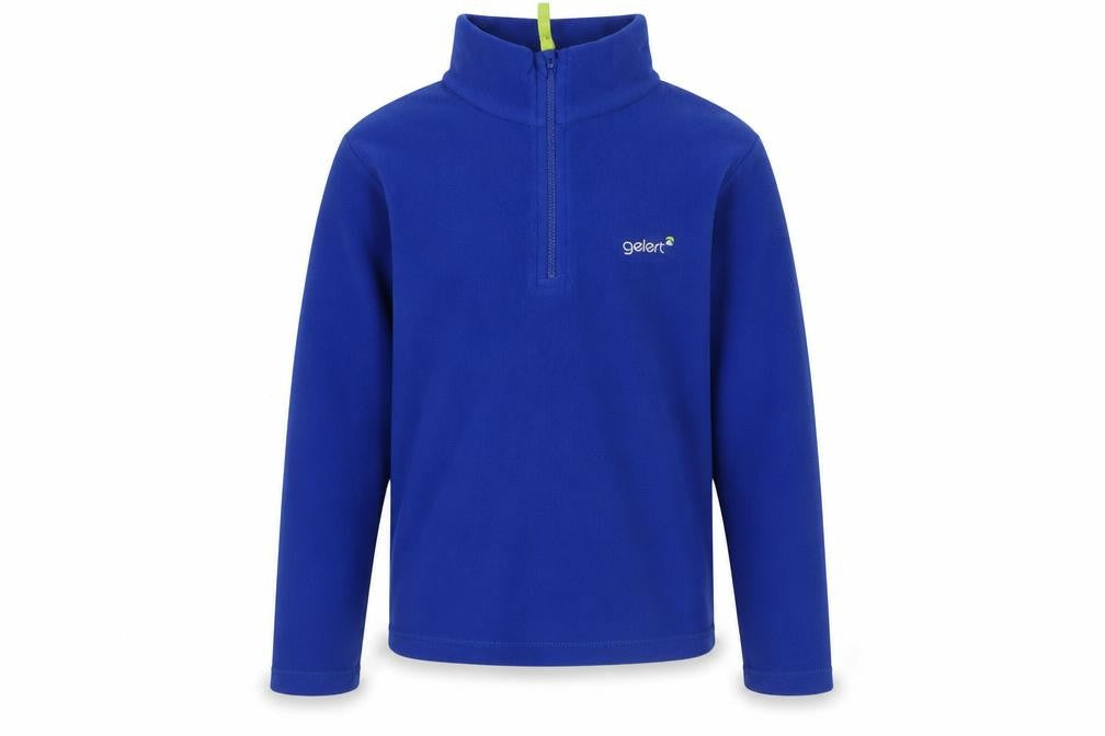 Gelert Boys' Blue Fleece Sweatshirt, 11-12Y, 1/2 Zip
