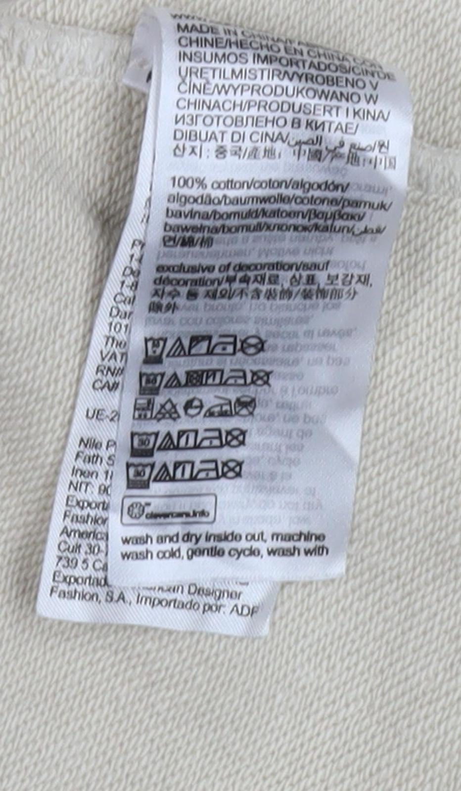 Calvin Klein Beige Logo T-Shirt Dress M