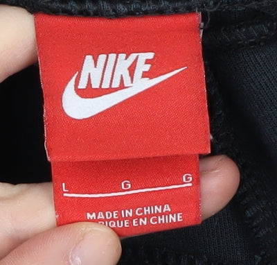 Nike Men's Black Athletic Shorts - Size L