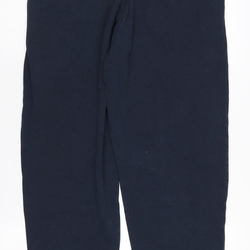 Lonsdale Men's Blue Cotton Jogger Trousers - M