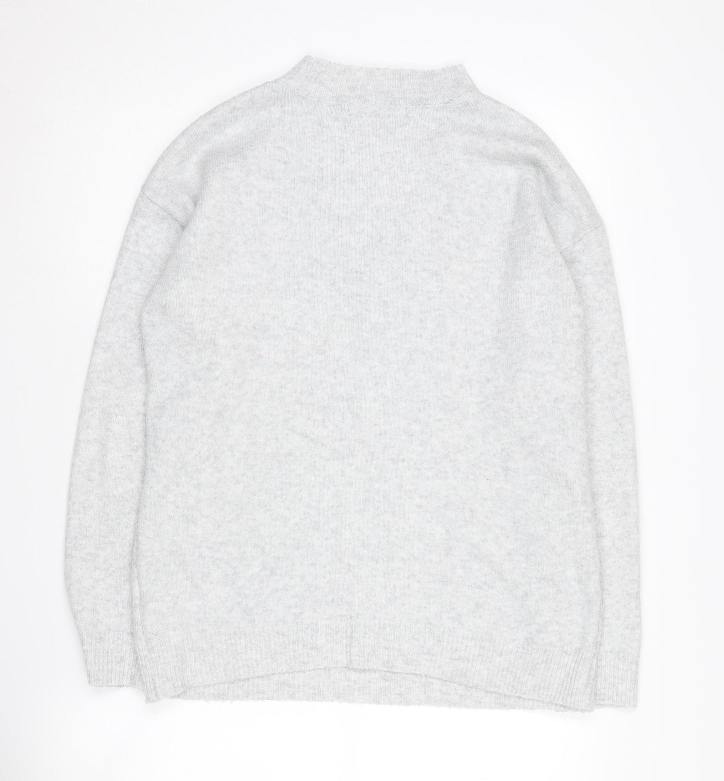 Marks and Spencer Women's Grey Sequin Star Pullover Jumper