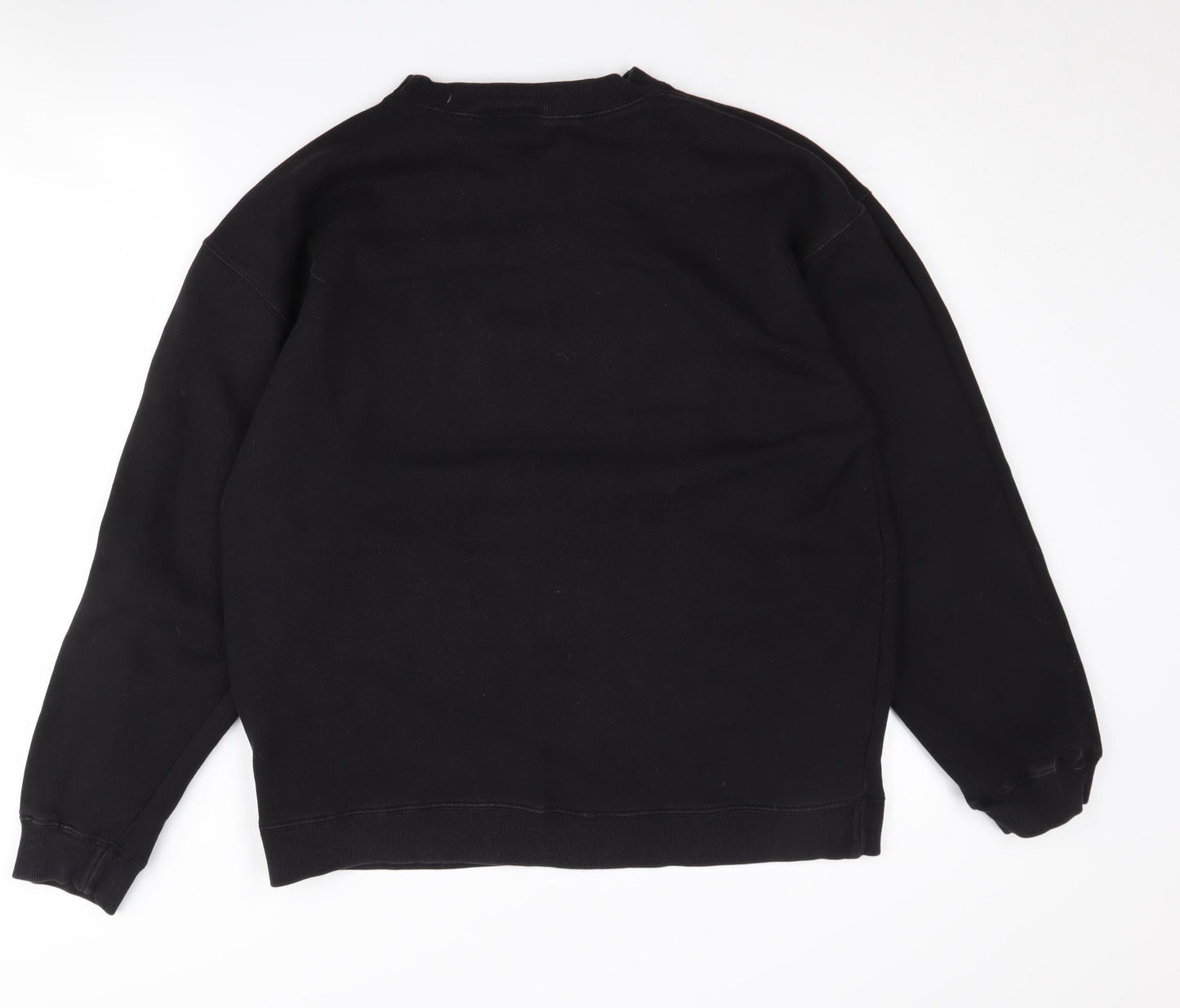 Warner Bros Unisex Black Scooby-Doo Sweatshirt L