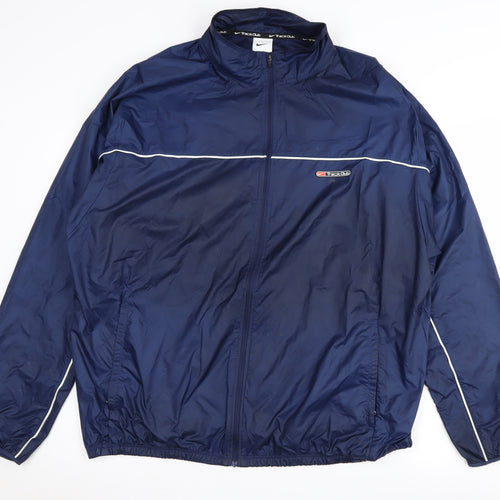 Nike Men's Blue XL Windbreaker Jacket