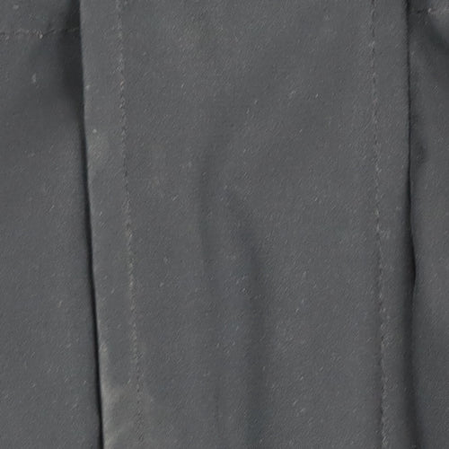 JamesonCarter Men's Black Puffer Jacket L Hooded