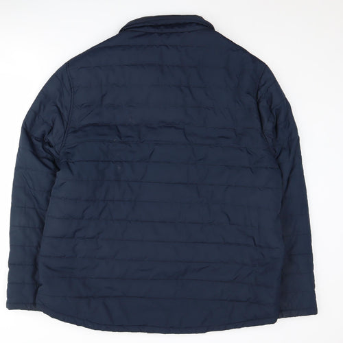 Crew Clothing Company Men's Blue 2XL Puffer Jacket