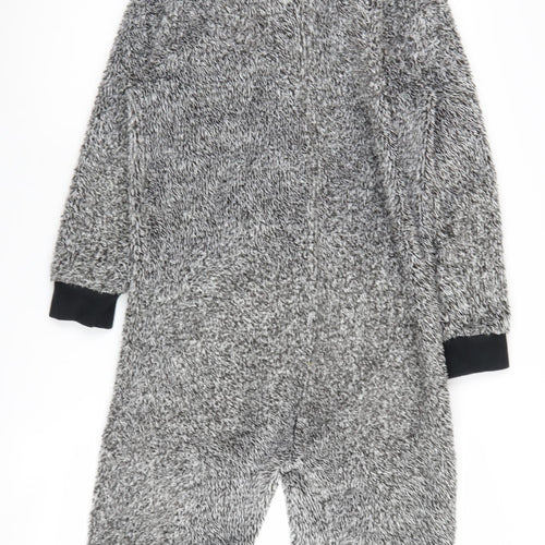 Next Boys Grey Hooded Fleece Onesie 9 Years