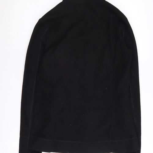 Quechua Women's Black Fleece Jacket M Outdoor
