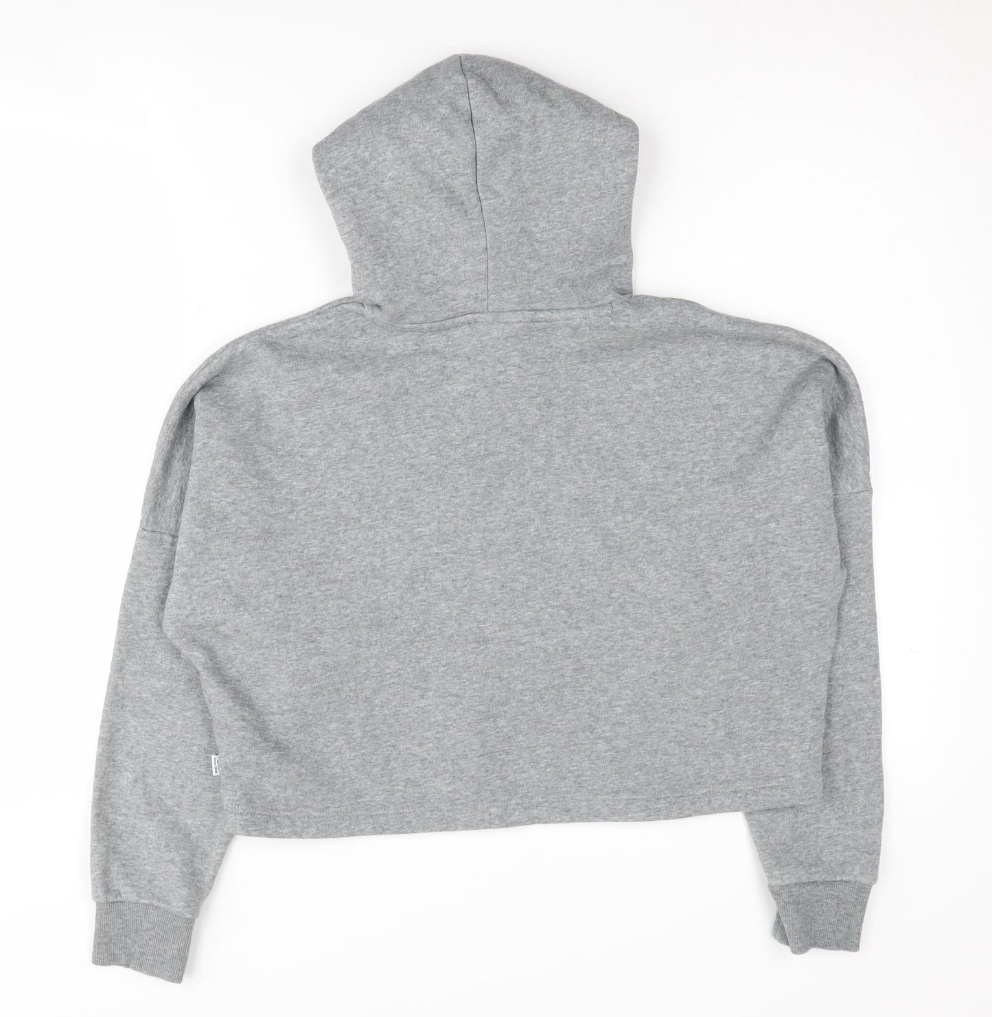 Puma Girls Grey Hoodie 11-12 Years Long Sleeve Pullover