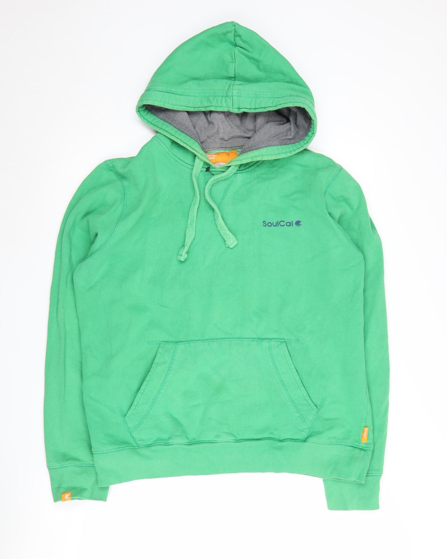 SoulCal Men's Green Pullover Hoodie L
