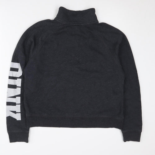 Victoria's Secret Women's Black Sweatshirt S