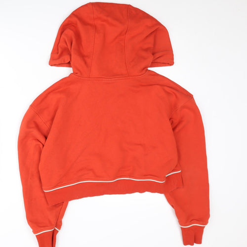 Ivy Park Women's Orange Hoodie, XS, Logo Design