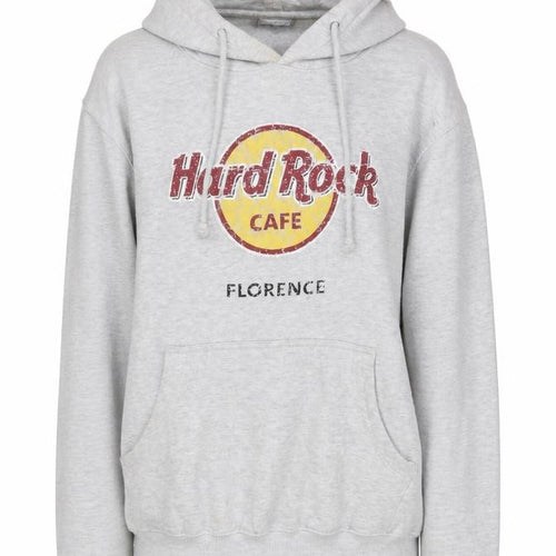 Hard Rock Cafe Unisex Grey Pullover Hoodie S