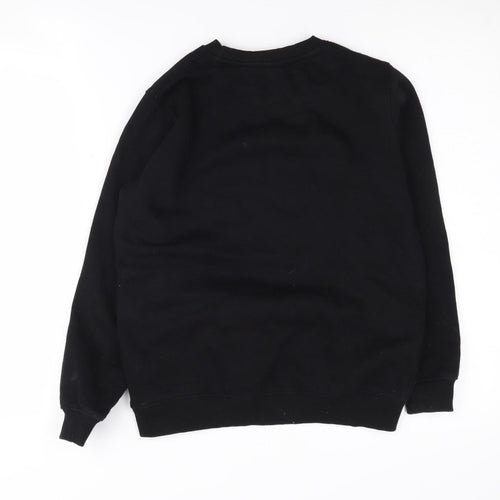 Pine Kids Boys Black Graphic Sweatshirt 11-12 Years