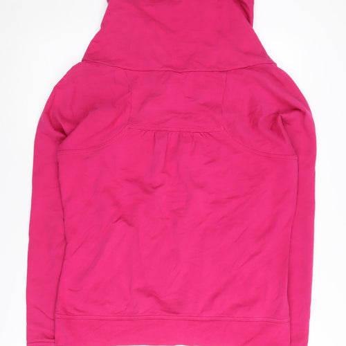 Gap Women's Pink Full Zip Hoodie - M