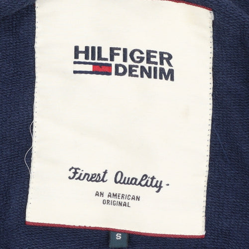 Hilfiger Denim Men's Blue S Full Zip Hoodie