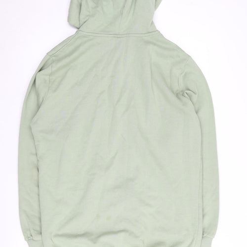 ASOS Unisex Green Full Zip Hoodie, Size S