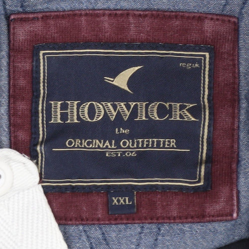 Howick Men's Black 2XL Rugby Sweatshirt