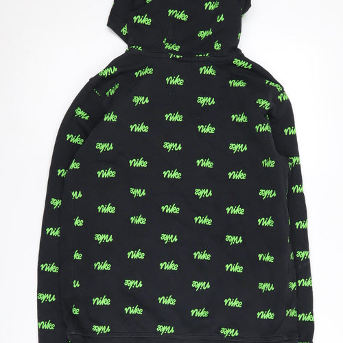 Nike Boys Black XL Graphic Print Pullover Hoodie
