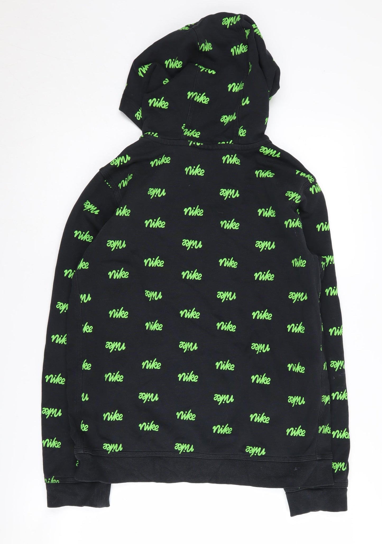 Nike Boys Black XL Graphic Print Pullover Hoodie