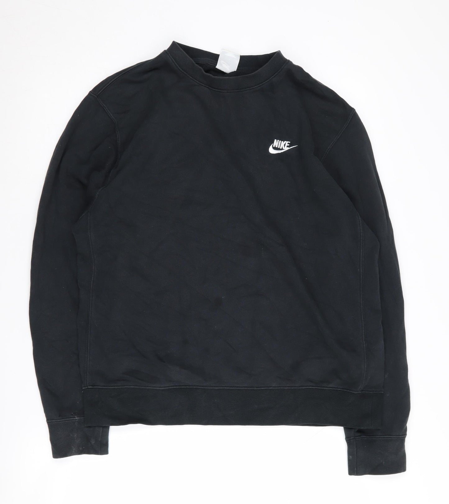 Nike Men's Black Sweatshirt M with Logo Graphic