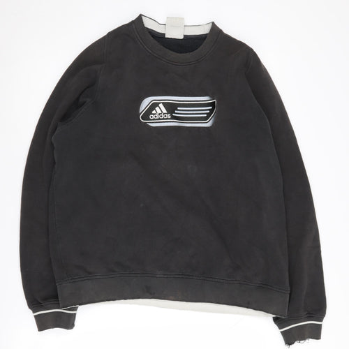 Adidas Men's Black M Pullover Sweatshirt