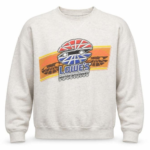Santee Unisex Grey Motorsports Graphic Sweatshirt M