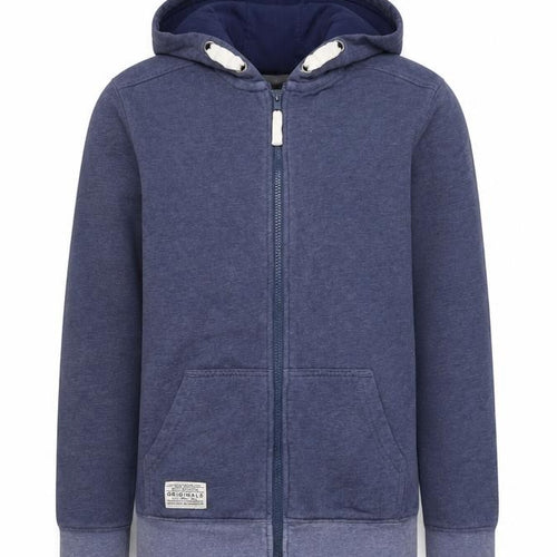 Marks and Spencer Boys Blue Full Zip Hoodie 11-12 Years