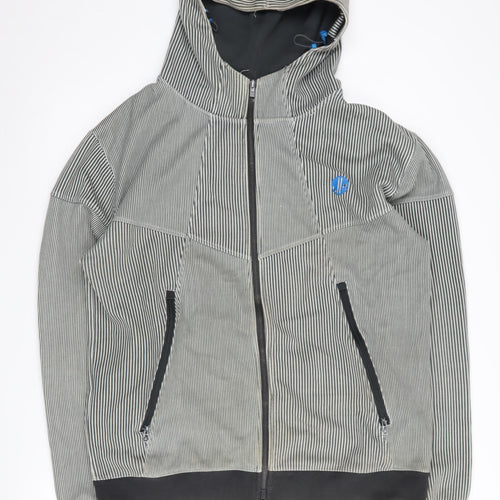 Jack & Jones Men's Black XL Full Zip Hoodie