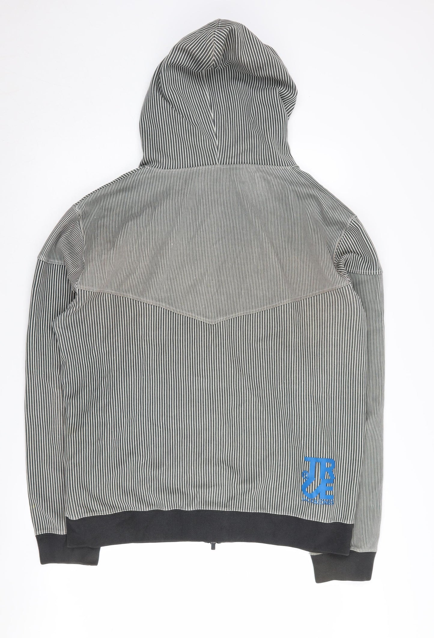 Jack & Jones Men's Black XL Full Zip Hoodie