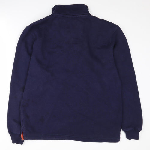 Sandstone Men's Blue Henley Sweatshirt Size M