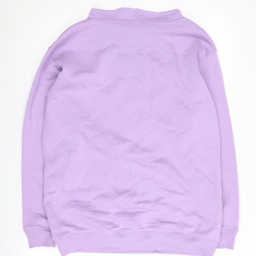 New Look Girls' Purple Graphic Sweatshirt, 12-13 Years, Pullover