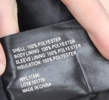 Weatherproof Men's Green Parka Jacket L Hooded Casual