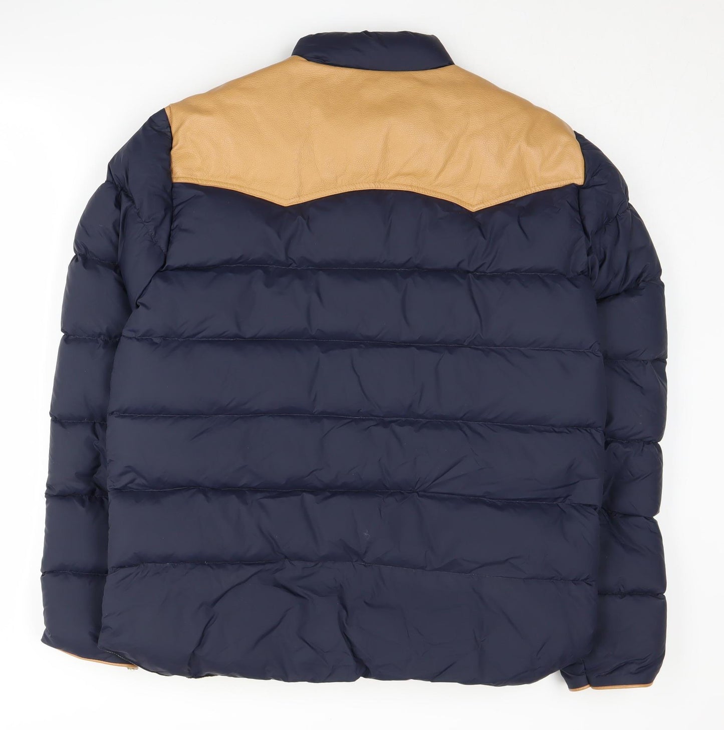 Penfield Men's Blue Puffer Jacket L Winter Casual