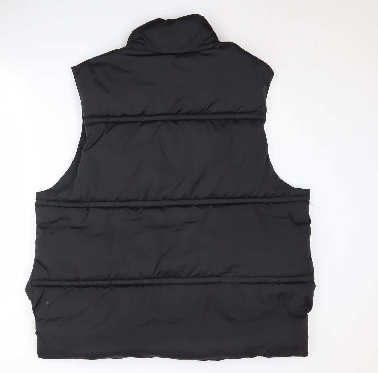 ASOS DESIGN Men's Black 2XL Puffer Waistcoat