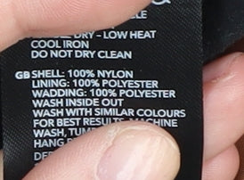 Red Herring Men's Black Puffer Waistcoat, Size S, Casual