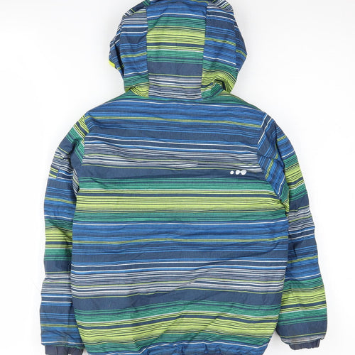 Decathlon Boys Multicoloured Hooded Puffer Jacket Size 6