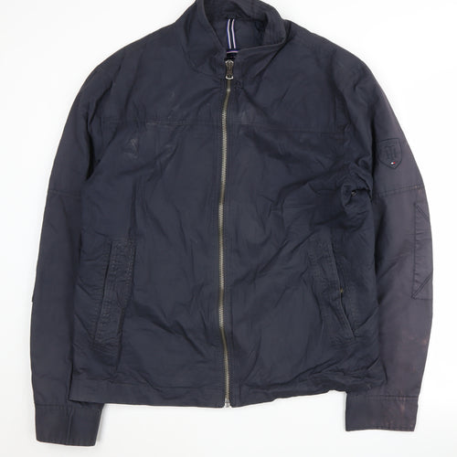 Tommy Hilfiger Men's XL Black Cotton Jacket