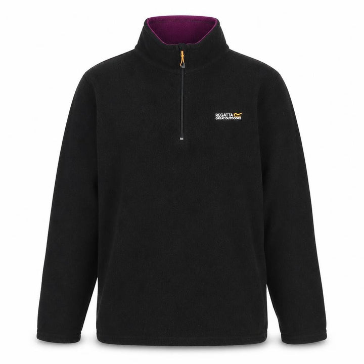 Regatta Women's Black Fleece Sweatshirt Size 12