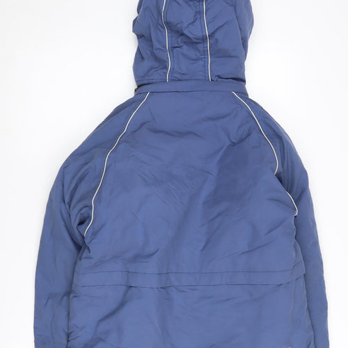 Eli Bazaar Girls Blue Puffer Jacket - Size 12 Years
