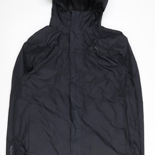Mountain Warehouse Men's Black Waterproof Rain Jacket L