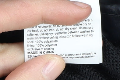 Mountain Warehouse Men's Black Waterproof Rain Jacket L