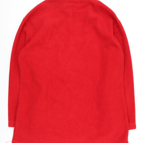 Hikers Haven Red Small Unisex Outdoor Pullover Sweatshirt