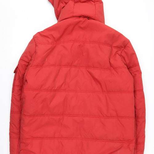 Brook Taverner Men's Red Puffer Jacket Size 42